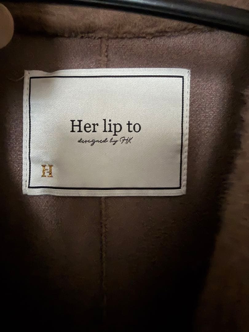大人気‼️her lip to アウター　コートS