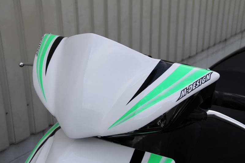 M-DESIGN 3型シグナスフロントマスク　タイプ1　黒ゲル