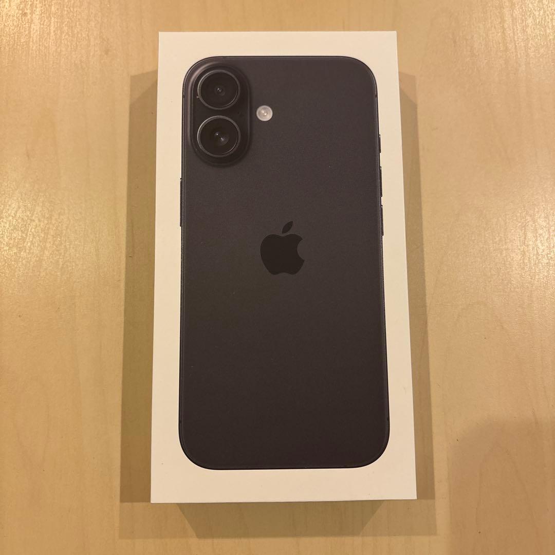 ［新品未開封］iPhone16 128GB ブラック　Apple SIMフリー