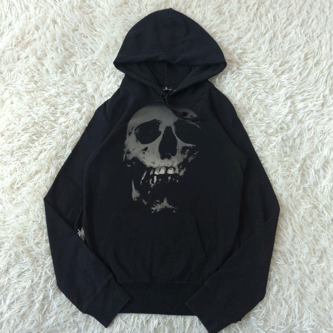 美品 ヒステリックグラマー 初期 スカルベリー パーカー ブラック フリーサイズ