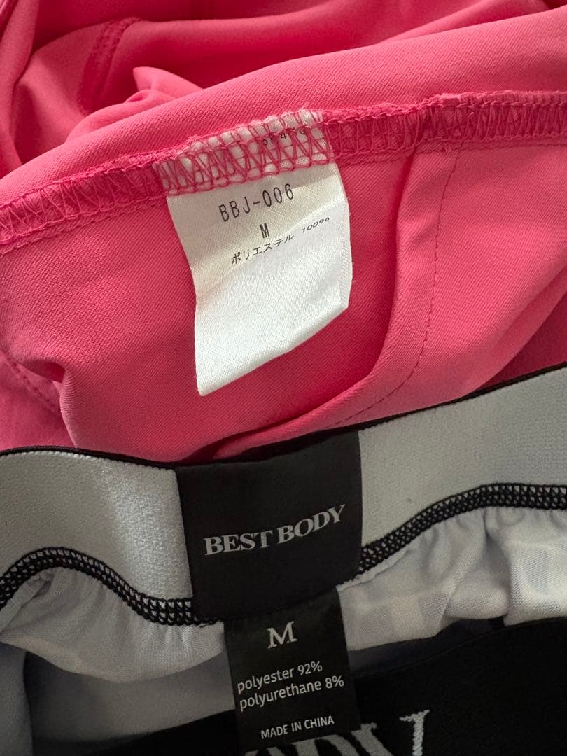 BEST BODY JAPAN　公式パンツ ショーツ Mサイズ ピンク・紫