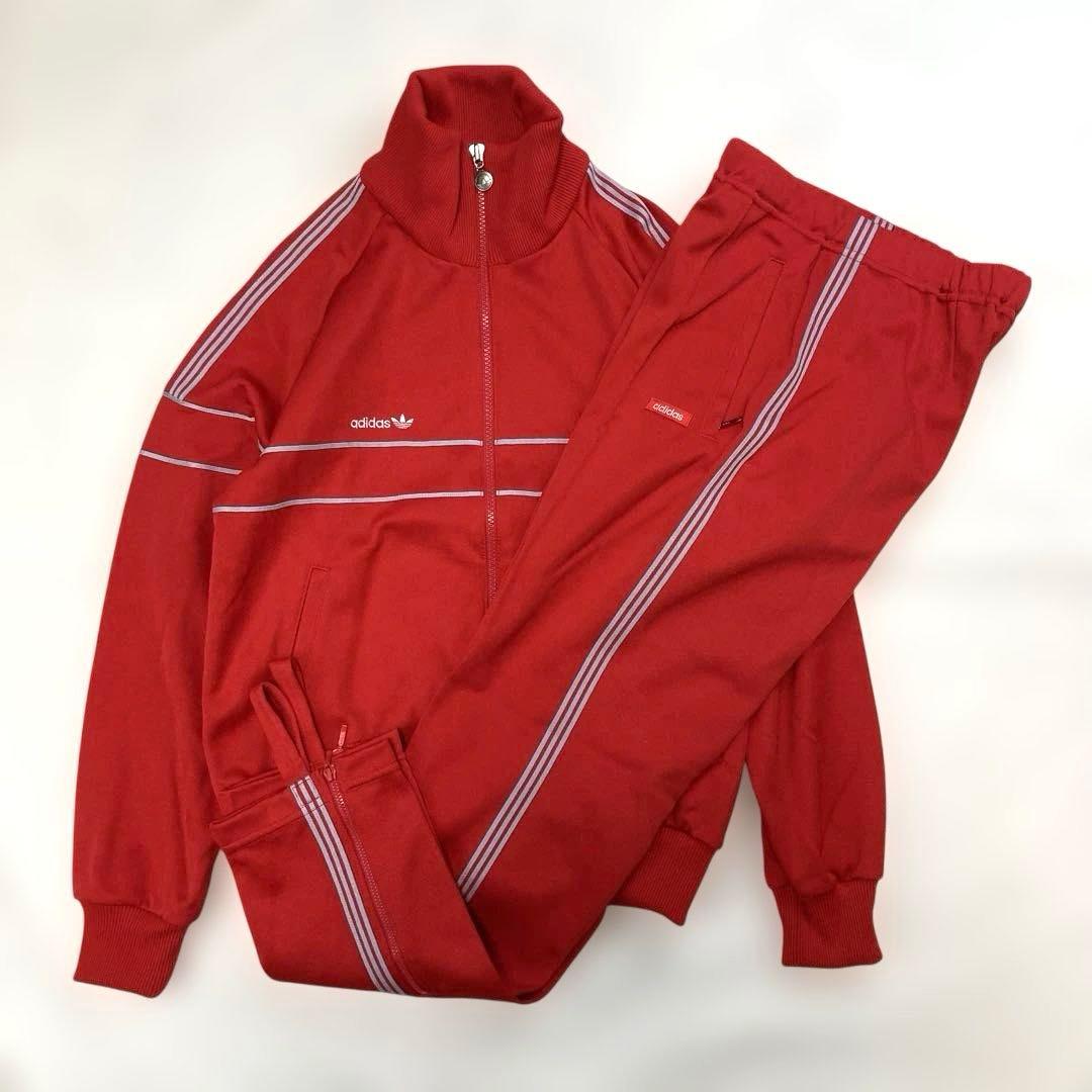 【☆☆☆☆☆ 】80's アディダス トラックジャケット　セットアップ
