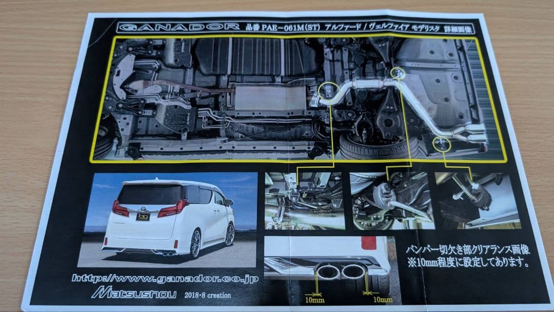 ガナドール　マフラー