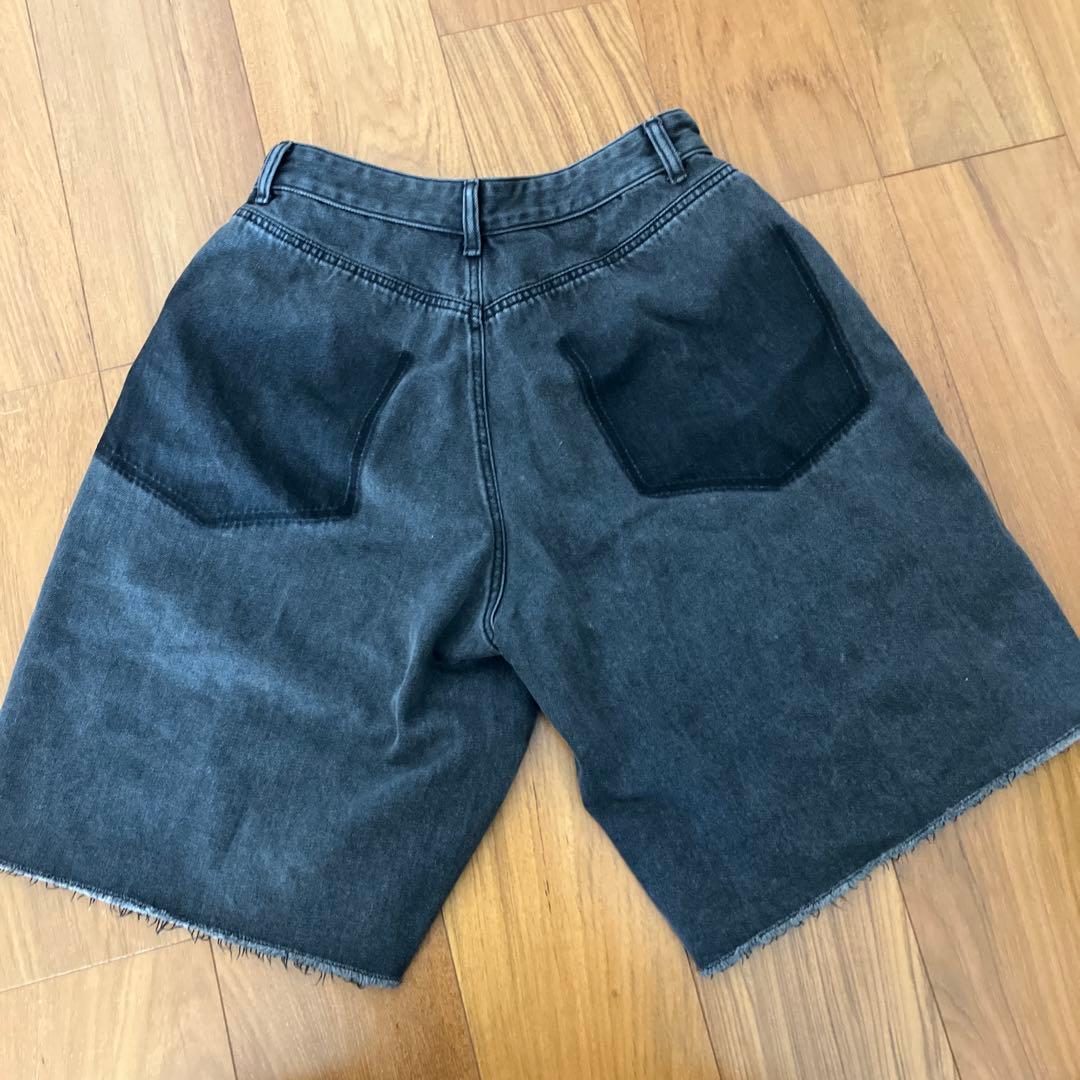 macchat タックハーフデニムパンツ⭐︎値引き