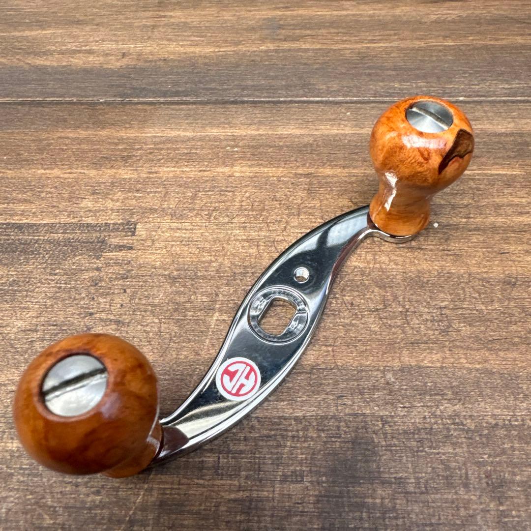 ハンドメイドウッドハンドルノブ ハネダクラフト アブ2500c No.b