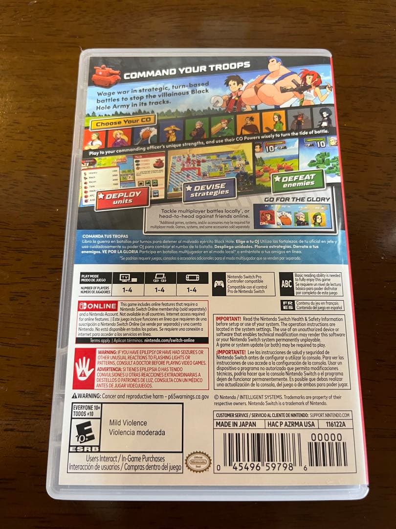 【動作確認済】ADVANCE WARS 1+2 RE-BOOT CAMP