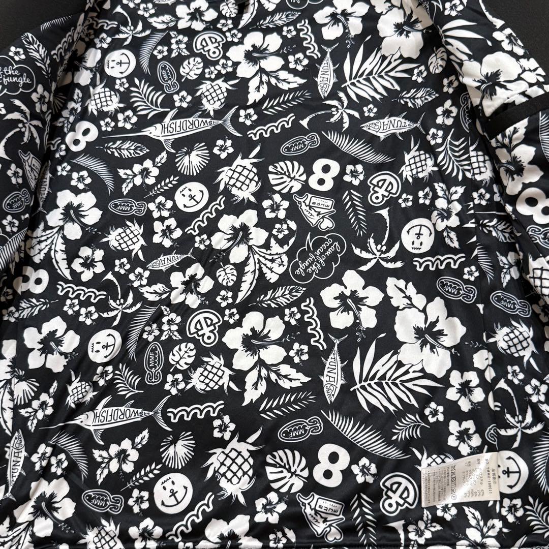 未使用級 ムータマリン ボンディング ジャケット 裏地総柄 MA-1 ブラック