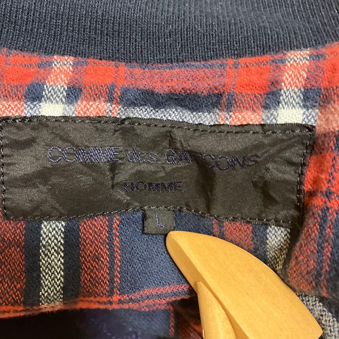 あ*め様 コムデギャルソンオム ネイビー MA-1ジャケット AD2015 HP