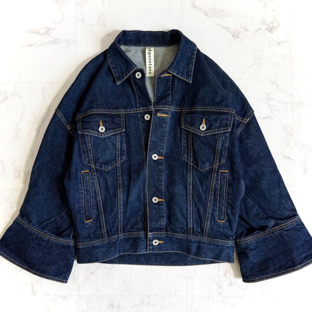 人気☆ナゴンスタンス オーバーサイズデニムジャケット 38 定価3.9万円