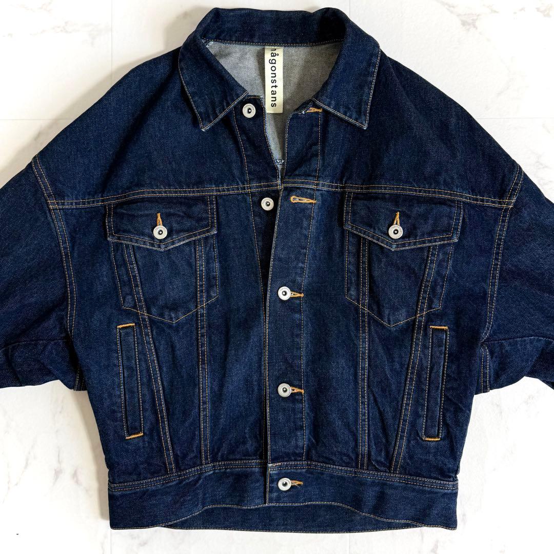 人気☆ナゴンスタンス オーバーサイズデニムジャケット 38 定価3.9万円