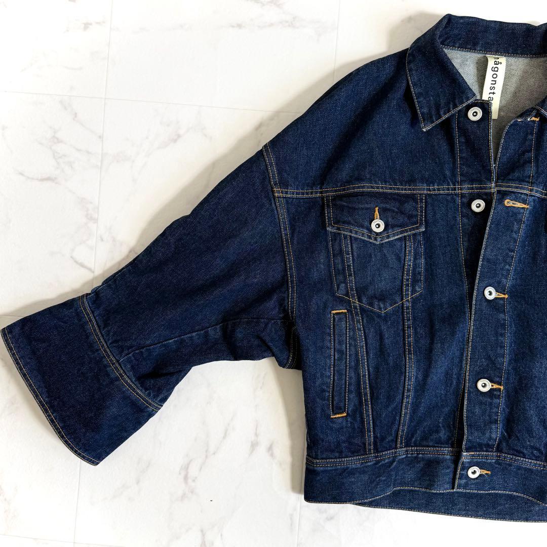 人気☆ナゴンスタンス オーバーサイズデニムジャケット 38 定価3.9万円