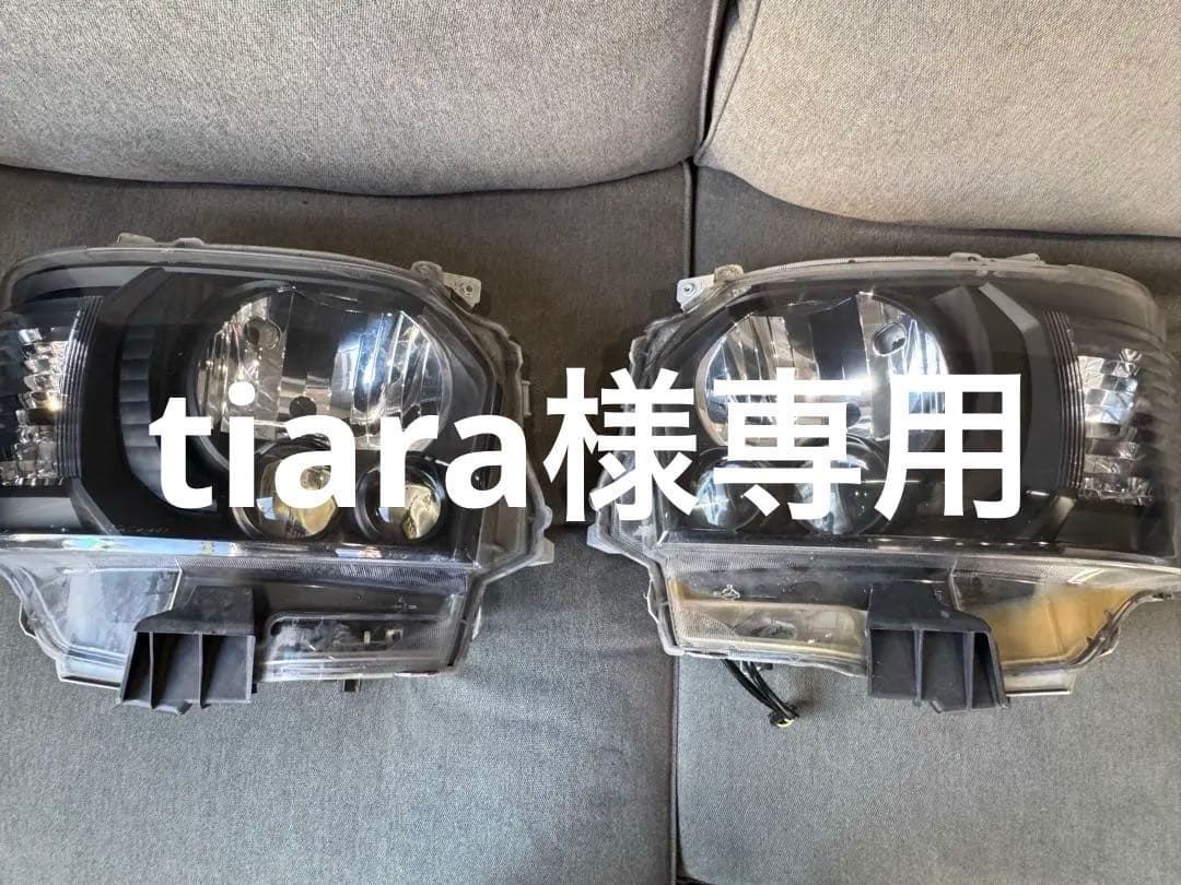 ハイエース valenti LEDヘッドライト インナーブラック