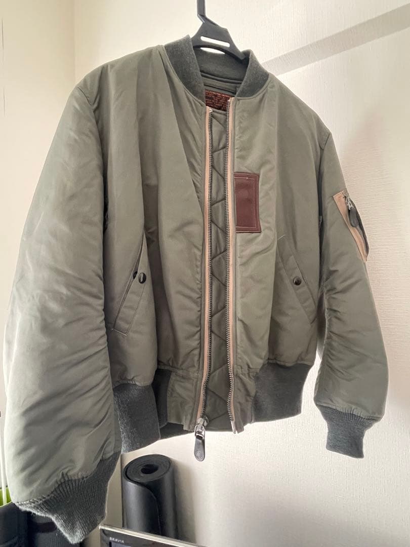 US AIR FORCE MA-1ジャケット オリーブグリーン