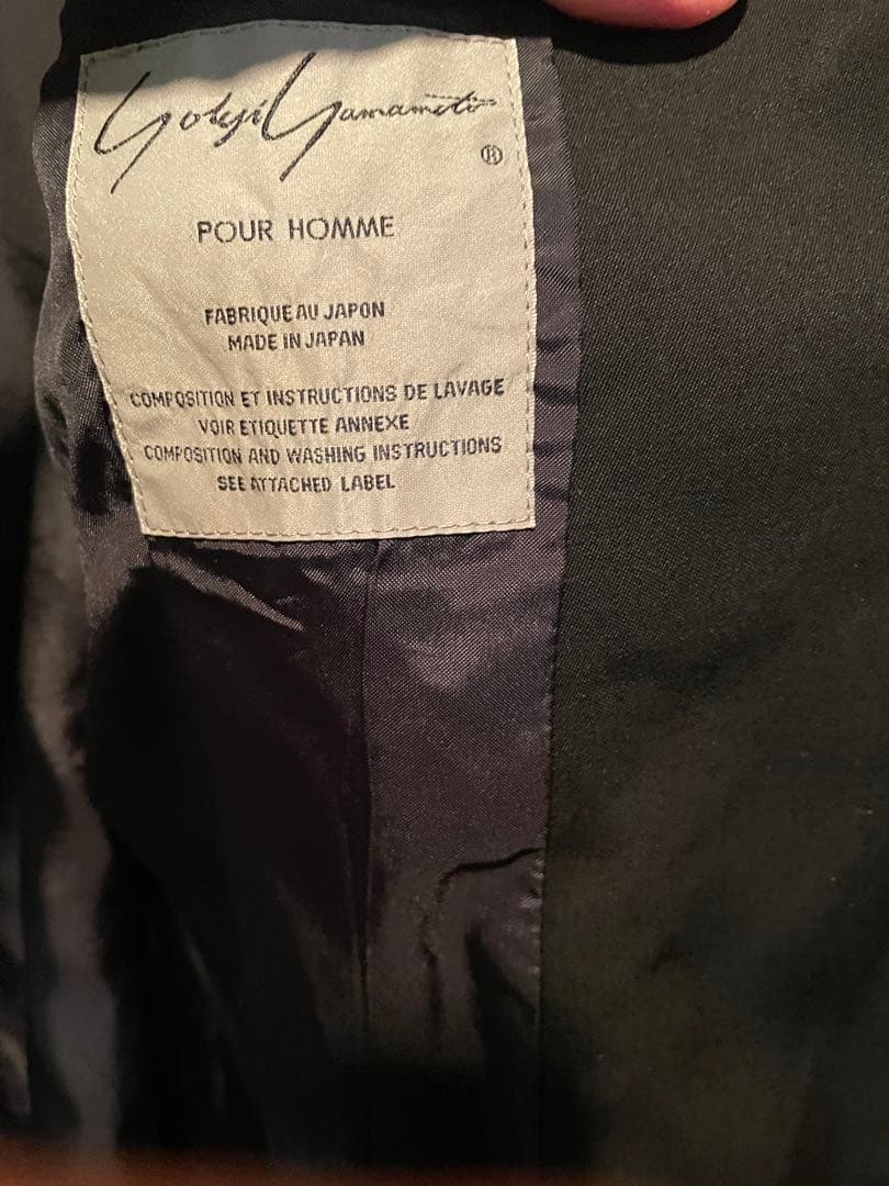 Yohji Yamamoto 1987-1988awイセポケットJKT 復刻版