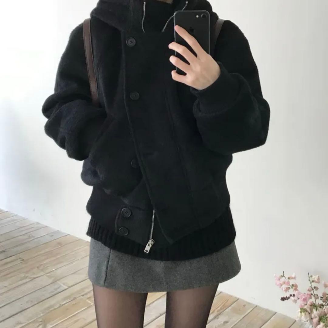 Kitten amood グレソンパーカージャンパー