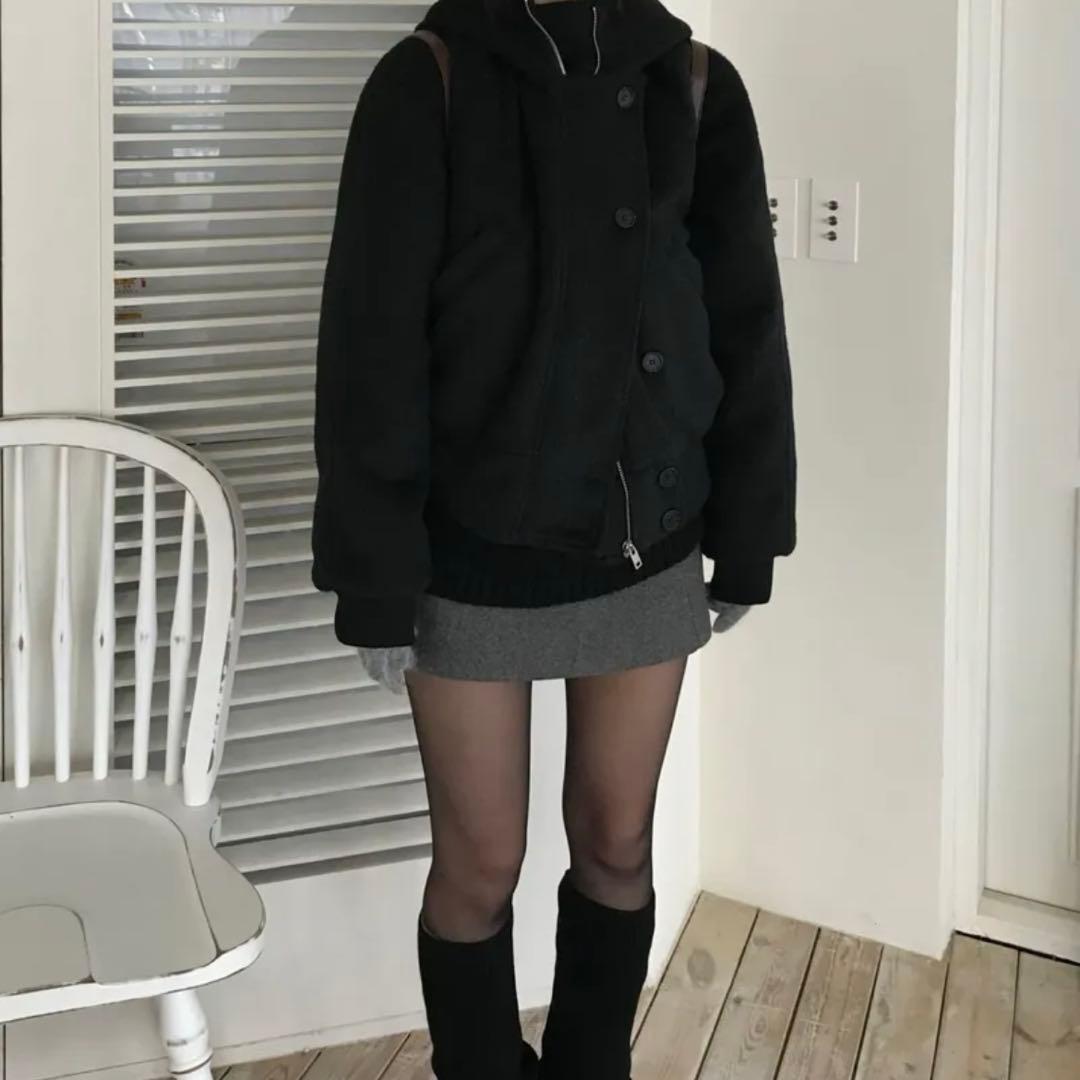 Kitten amood グレソンパーカージャンパー