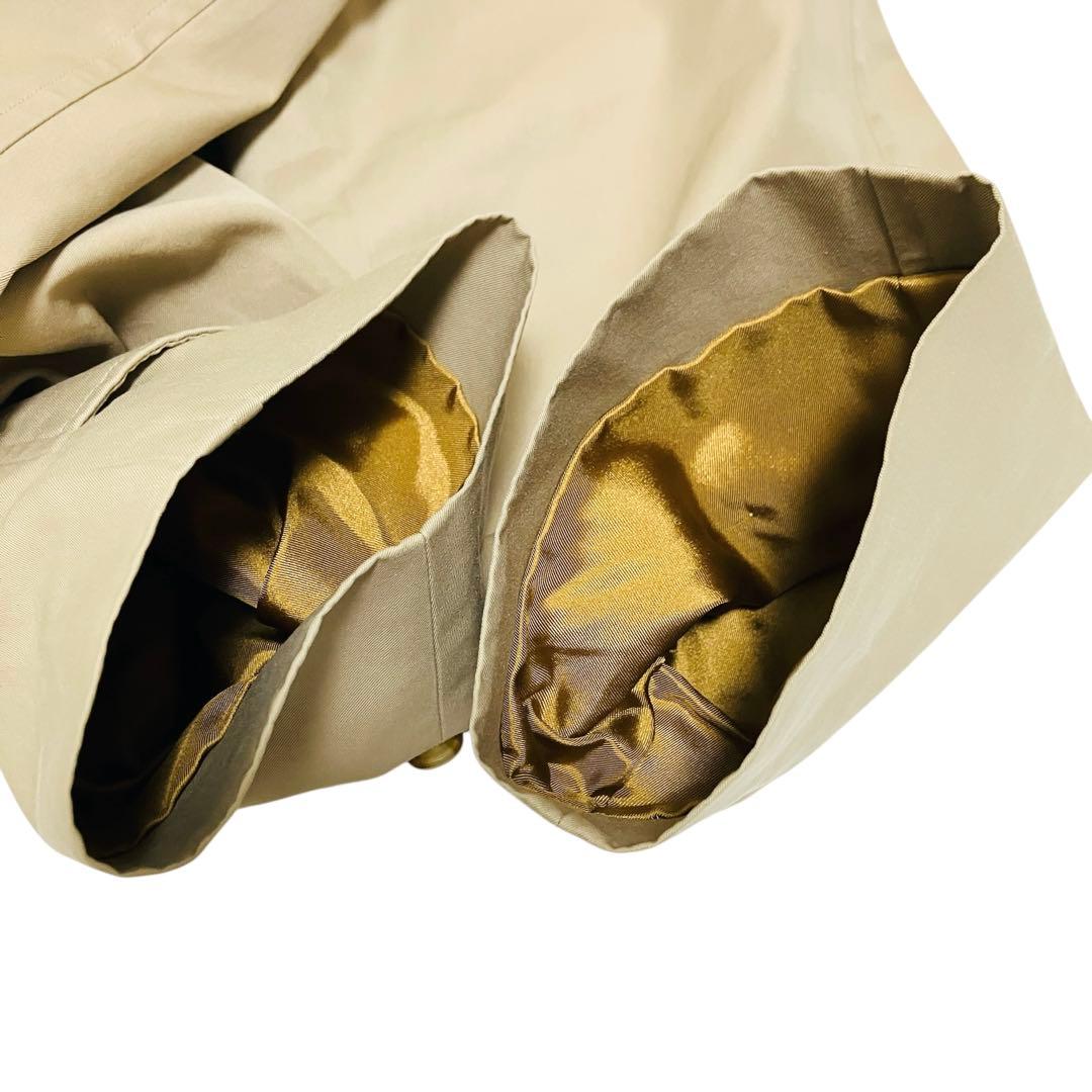 美品✨90's バーバリー トレンチコート ステンカラーコート ノバチェック