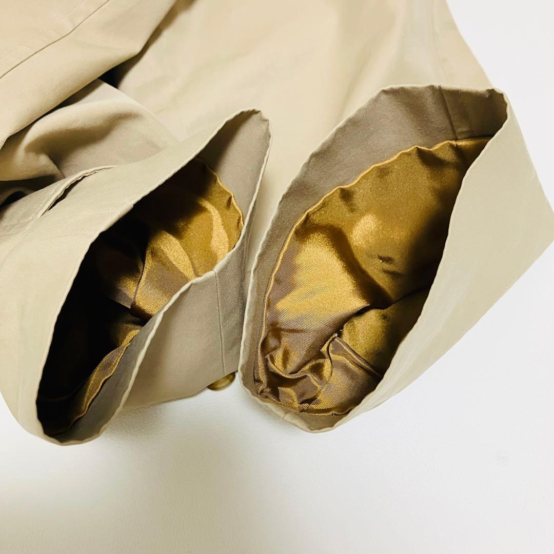 美品✨90's バーバリー トレンチコート ステンカラーコート ノバチェック