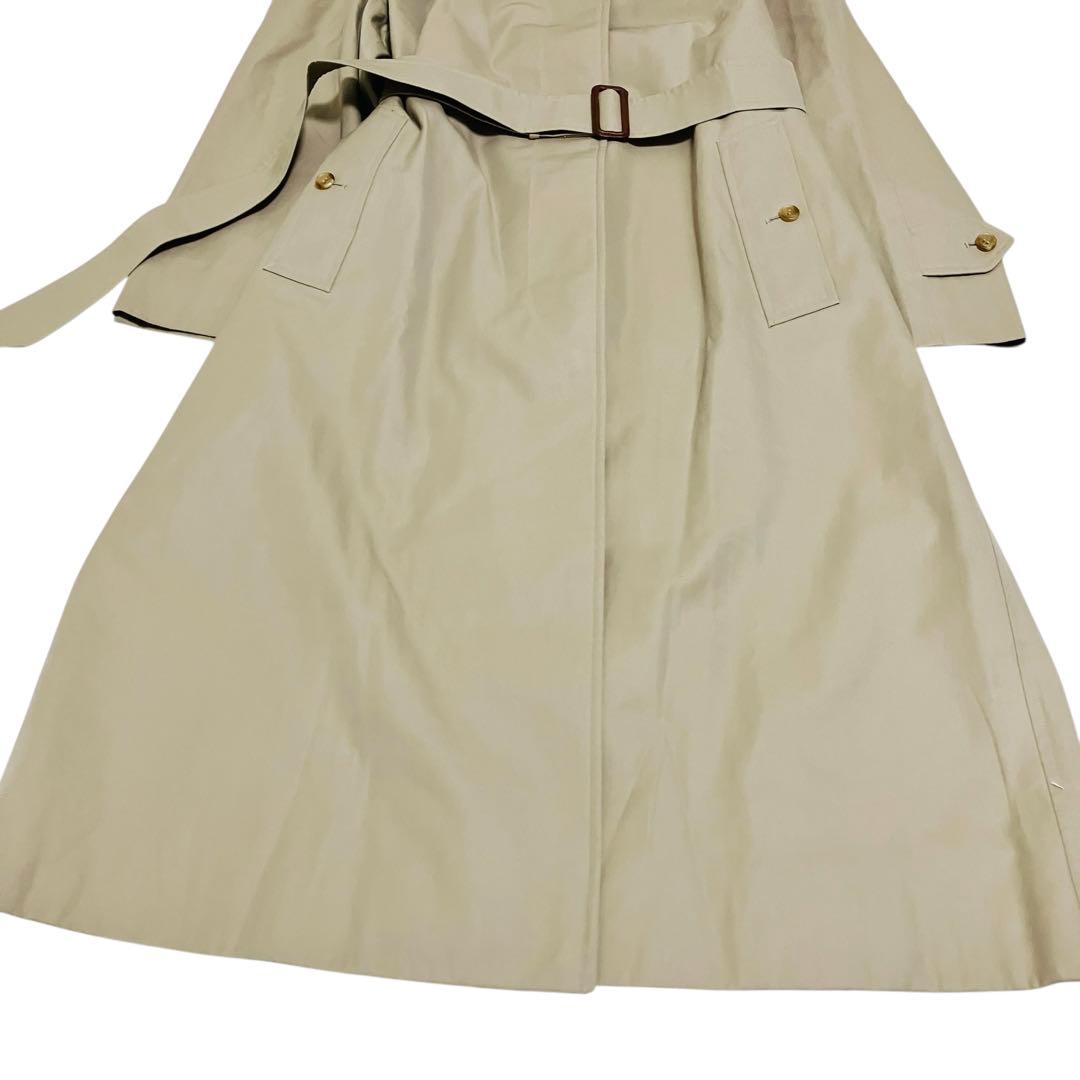 美品✨90's バーバリー トレンチコート ステンカラーコート ノバチェック