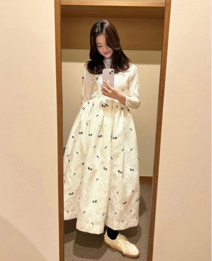 【正規品・美品】BibiyビビーCOSMOS DRESSコスモスドレス