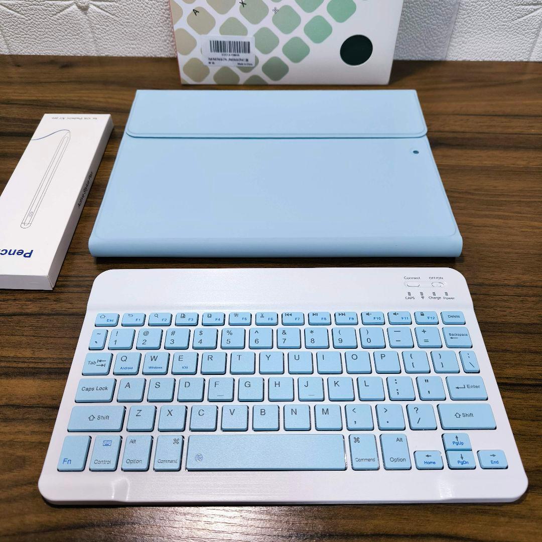 iPad 第7世代 Wi-Fi 128GB ケースとキーボード、タッチペン