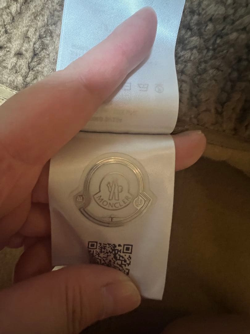 モンクレール　ウールケープ　ポンチョ　moncler