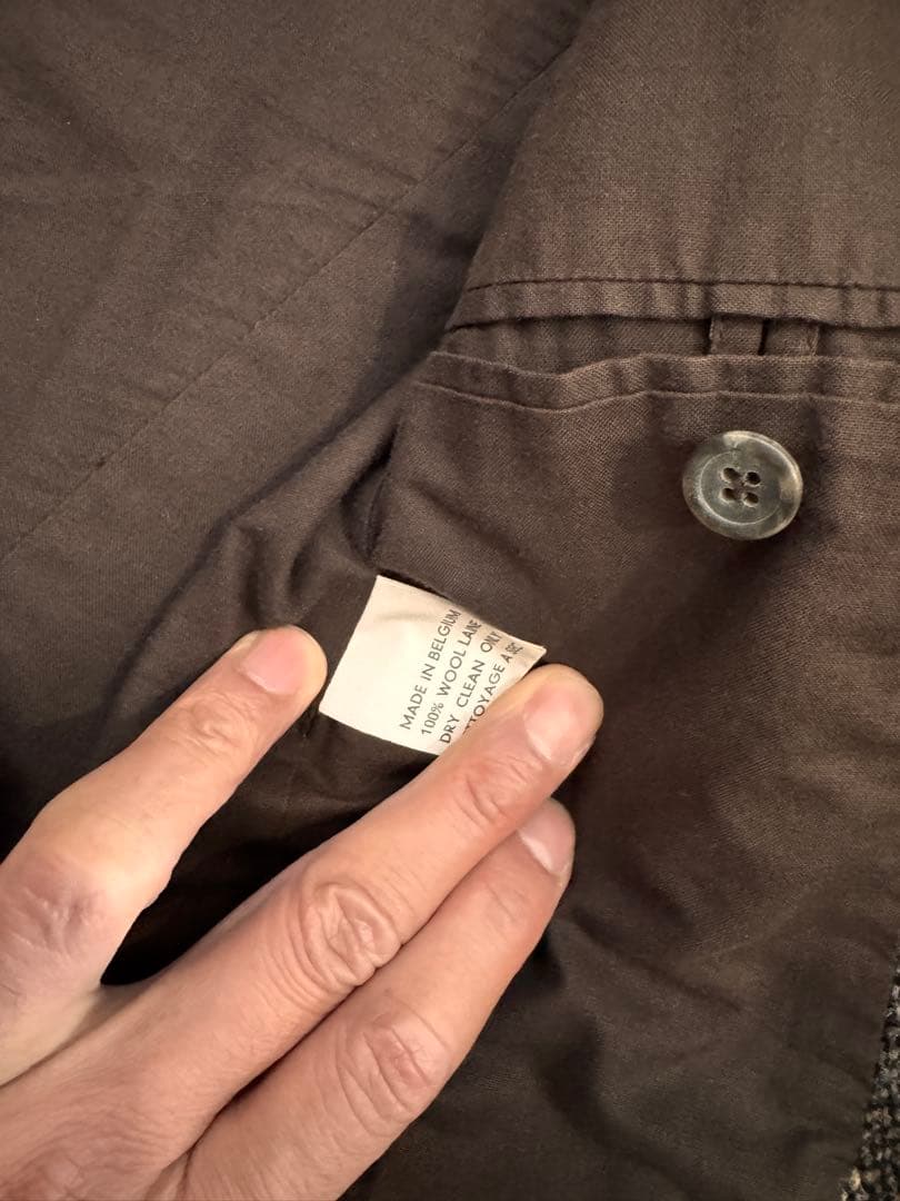 VERONIQUE BRANQUINHO テーラードツィードジャケット 46