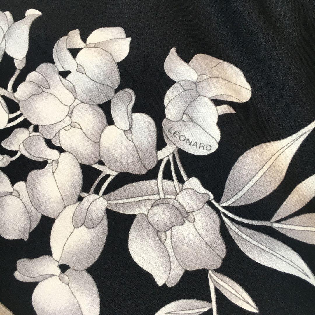 近年美品　LEONARD レオナール　カンカン　チュニック　40