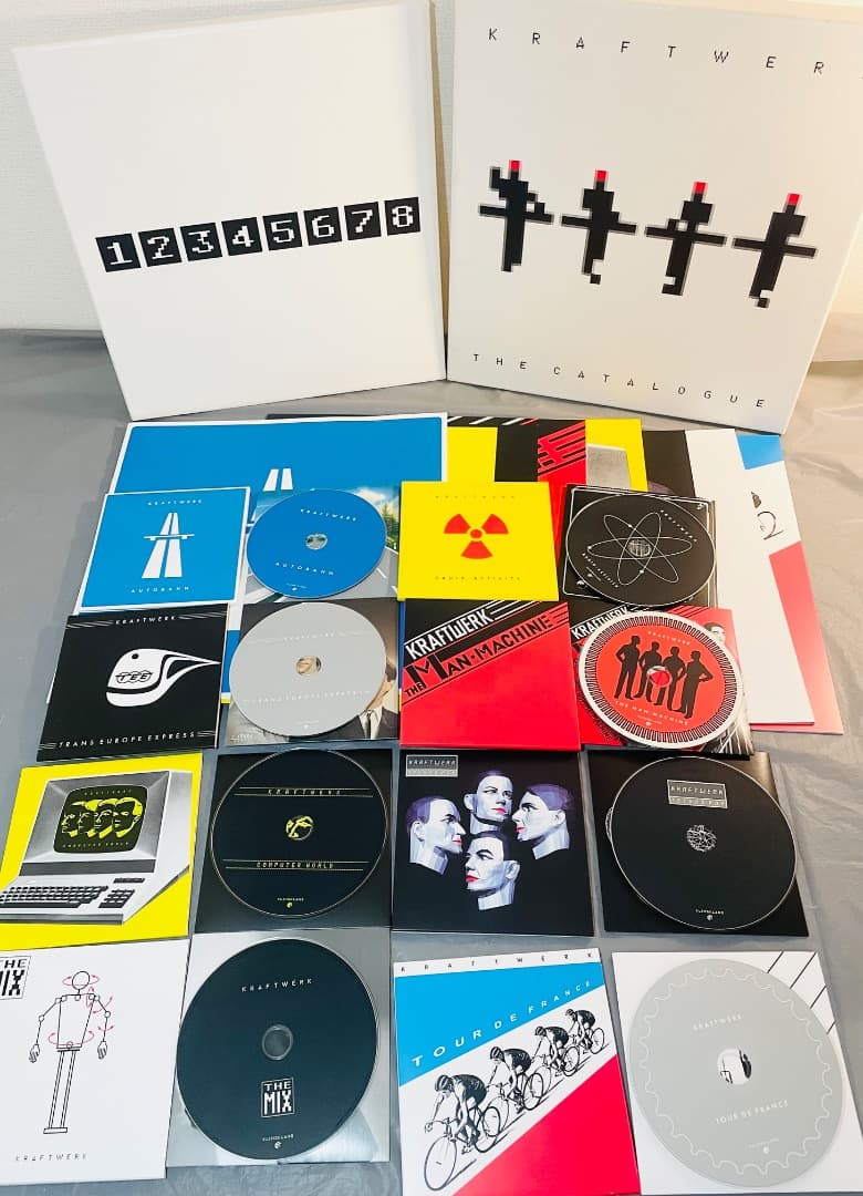 クラフトワーク 2点セット「ザ・カタログ」「3-D ザ・カタログ」CD16枚