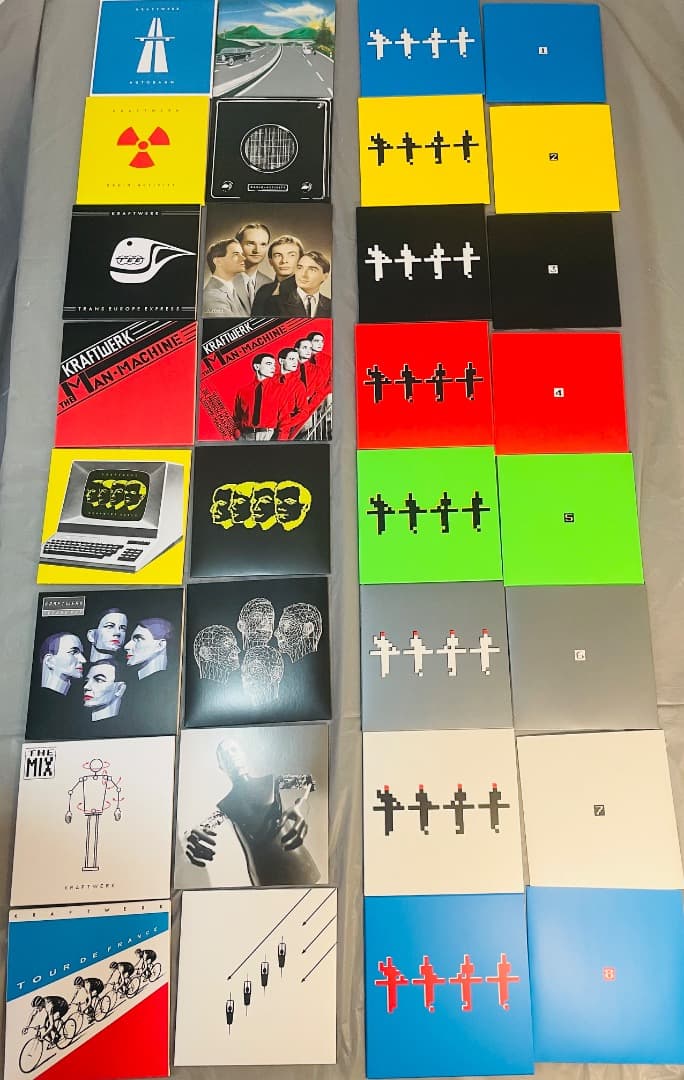 クラフトワーク 2点セット「ザ・カタログ」「3-D ザ・カタログ」CD16枚