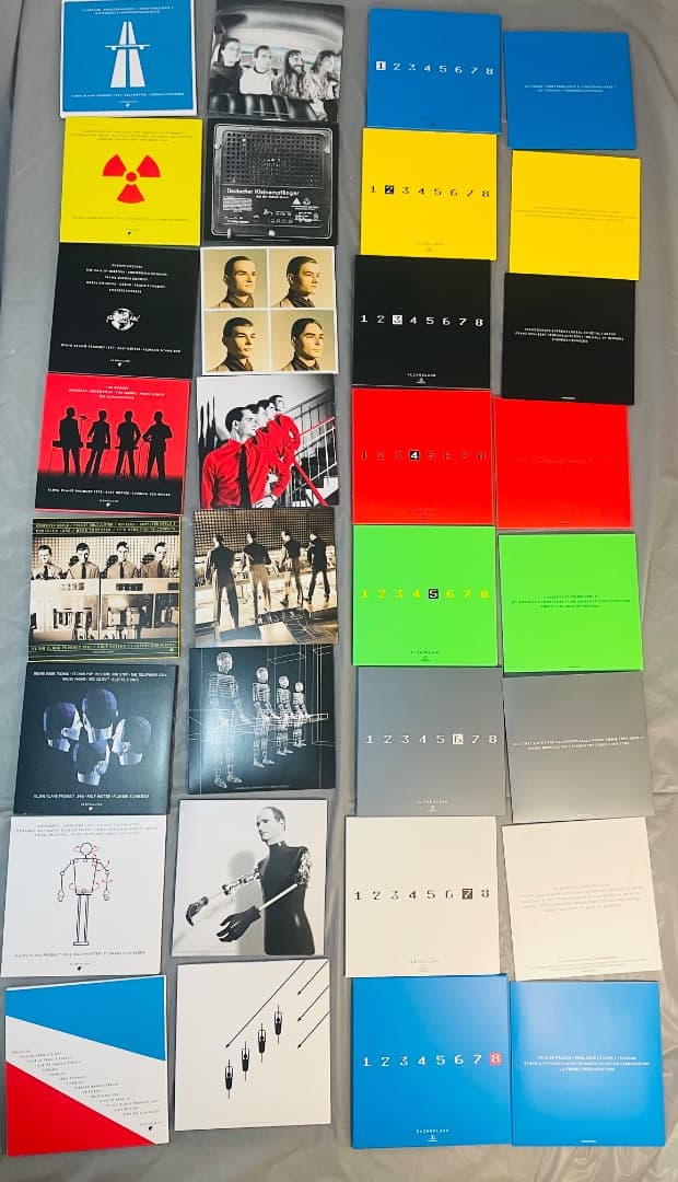 クラフトワーク 2点セット「ザ・カタログ」「3-D ザ・カタログ」CD16枚