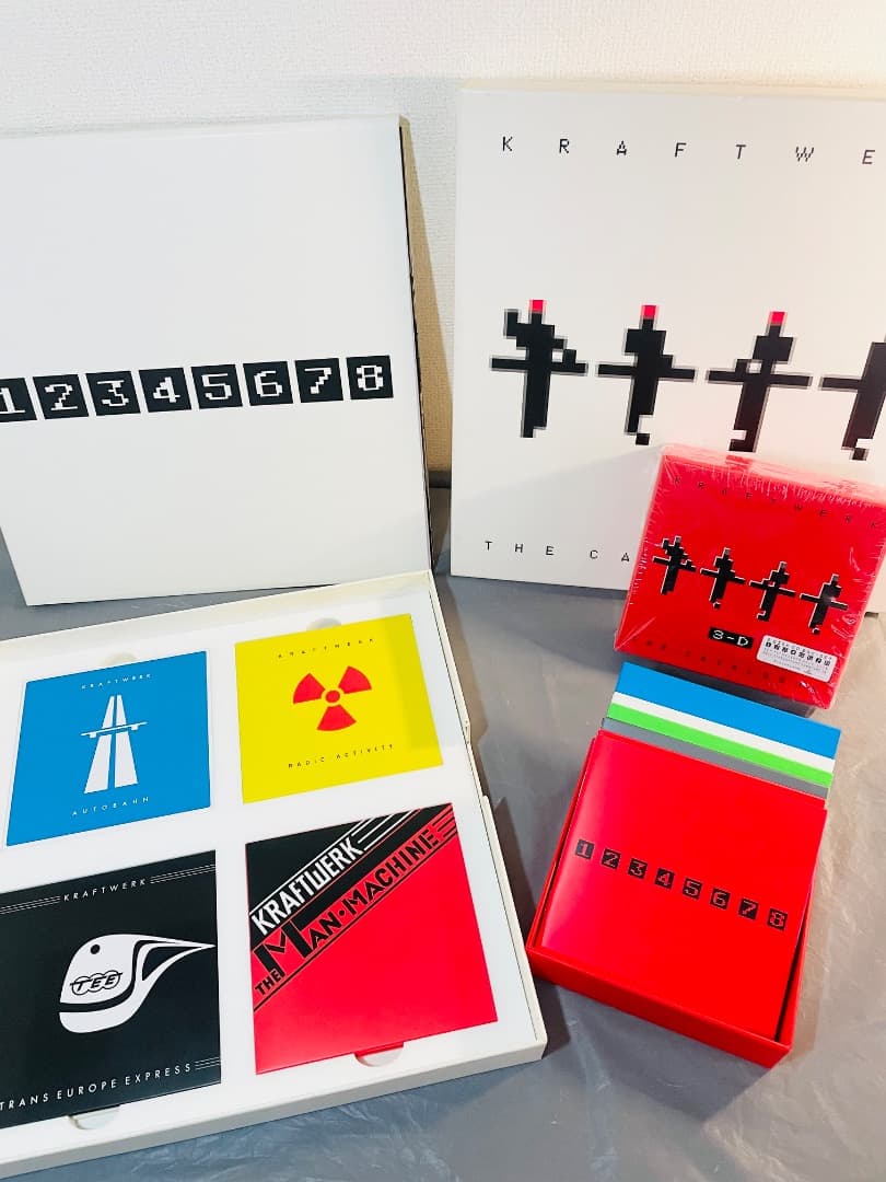 クラフトワーク 2点セット「ザ・カタログ」「3-D ザ・カタログ」CD16枚