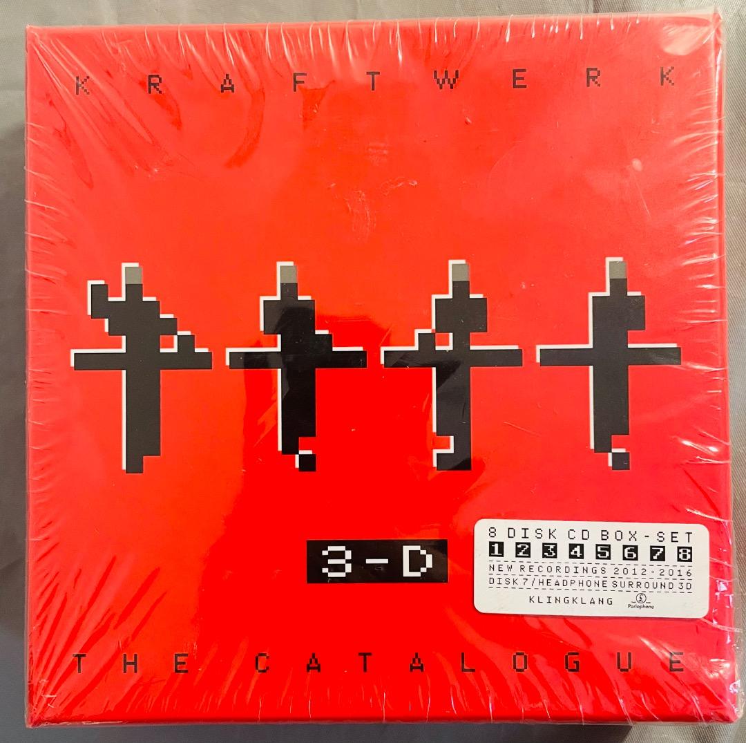 クラフトワーク 2点セット「ザ・カタログ」「3-D ザ・カタログ」CD16枚