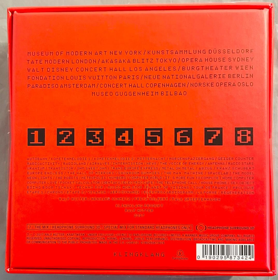 クラフトワーク 2点セット「ザ・カタログ」「3-D ザ・カタログ」CD16枚