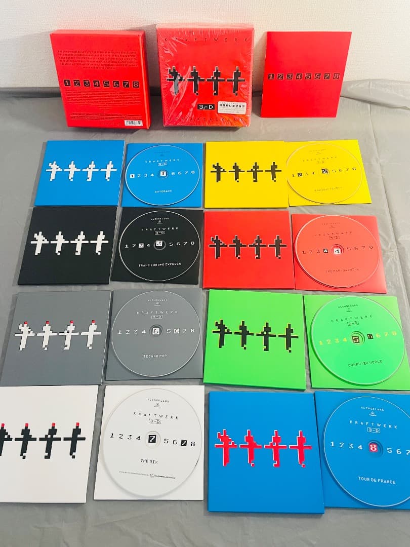 クラフトワーク 2点セット「ザ・カタログ」「3-D ザ・カタログ」CD16枚