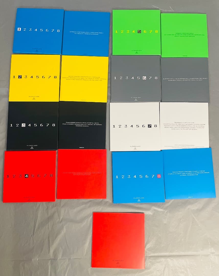 クラフトワーク 2点セット「ザ・カタログ」「3-D ザ・カタログ」CD16枚