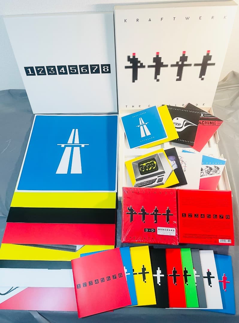 クラフトワーク 2点セット「ザ・カタログ」「3-D ザ・カタログ」CD16枚