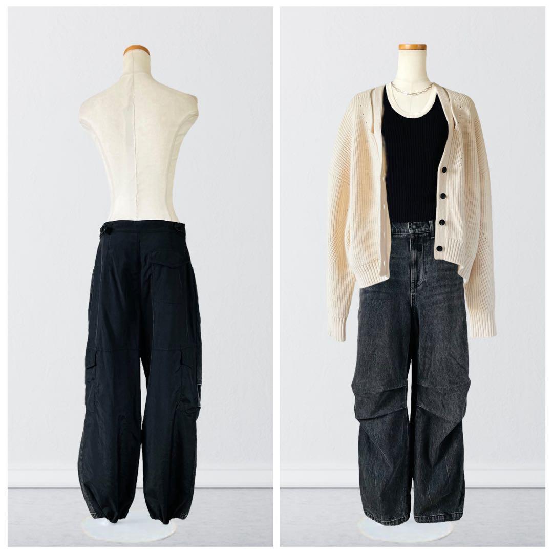 ALEXANDER WANG アレキサンダー ワン パンツ デニム 25カーゴ