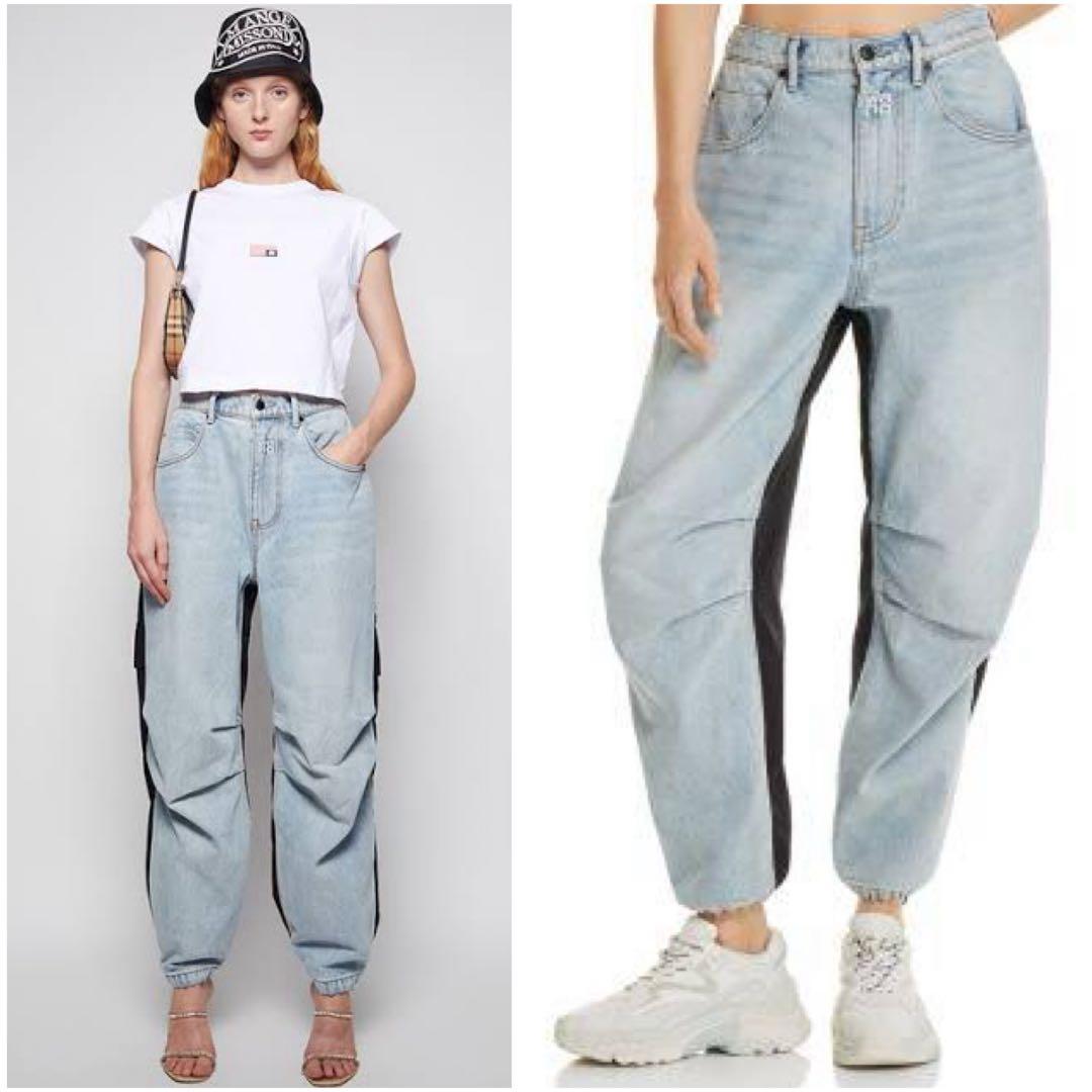 ALEXANDER WANG アレキサンダー ワン パンツ デニム 25カーゴ