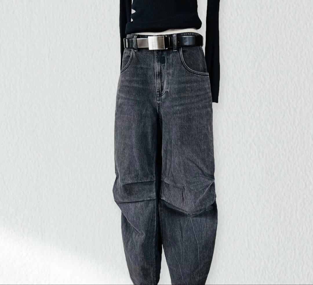 ALEXANDER WANG アレキサンダー ワン パンツ デニム 25カーゴ