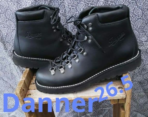 【美品】Dannerダナーマウンテンブーツ26.5cmブラック