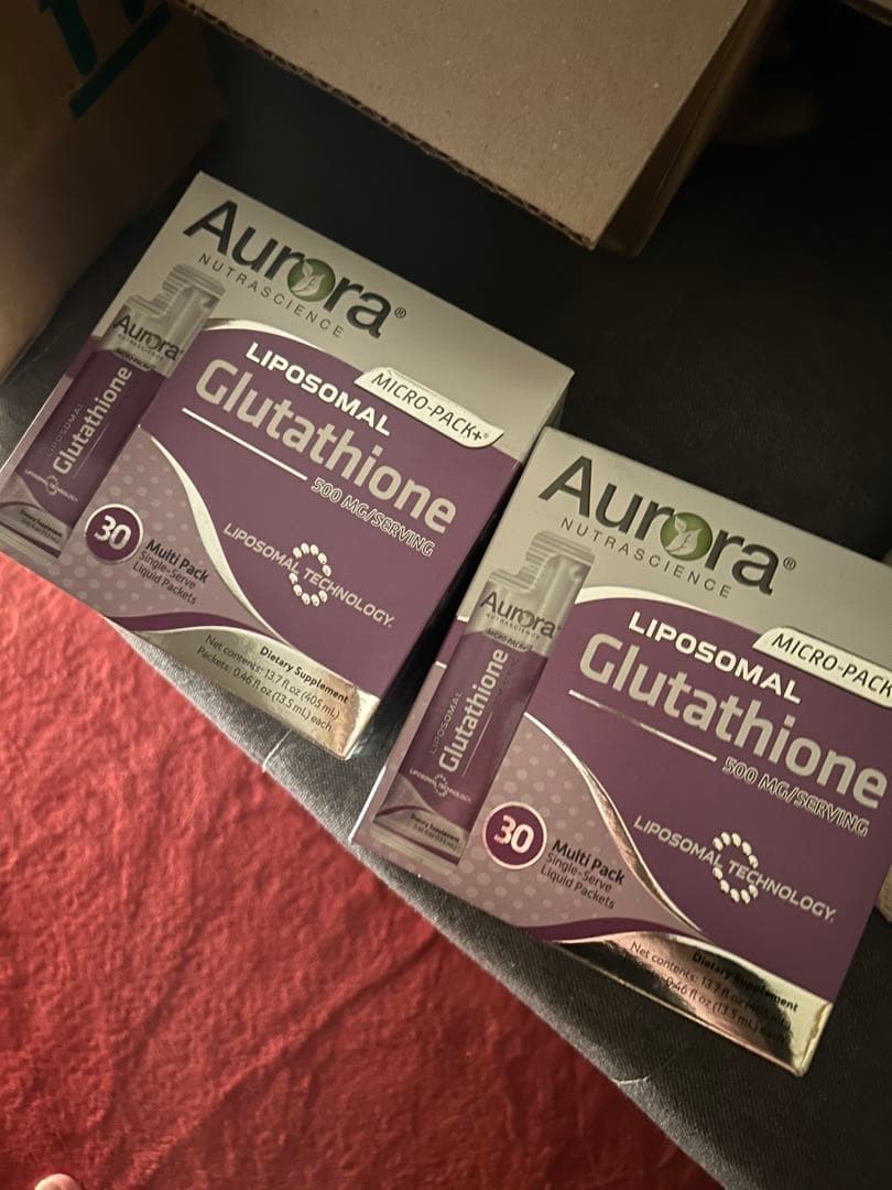 新品未開封 Aurora Liposomal Glutathione 30×2