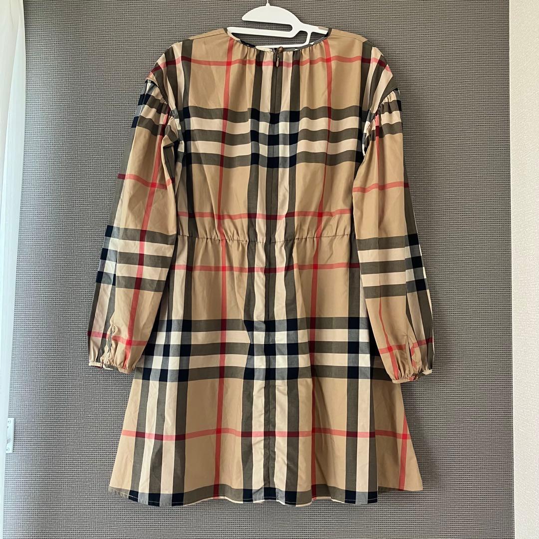 現行　美品　Burberry ワンピース　14Y 164㎝ キッズ　大人可