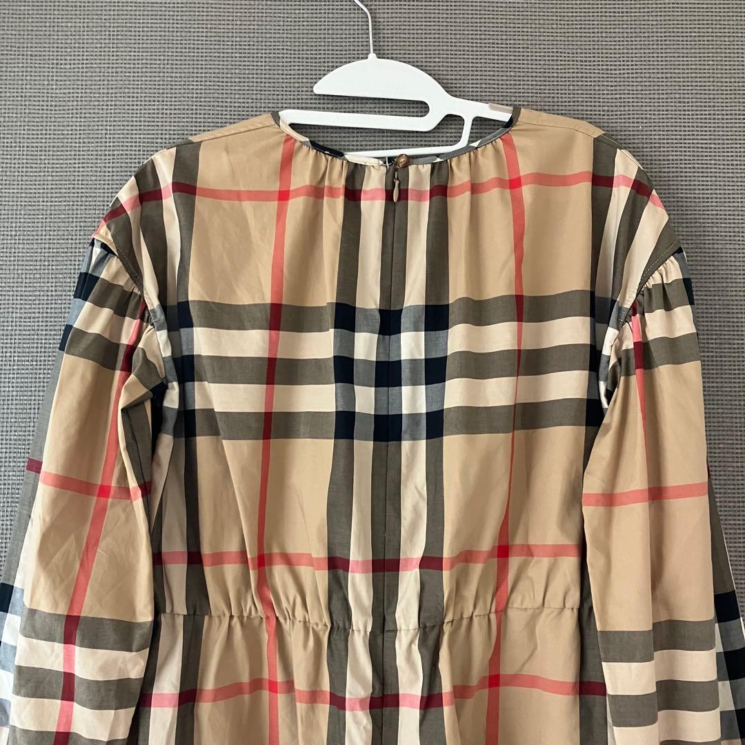 現行　美品　Burberry ワンピース　14Y 164㎝ キッズ　大人可