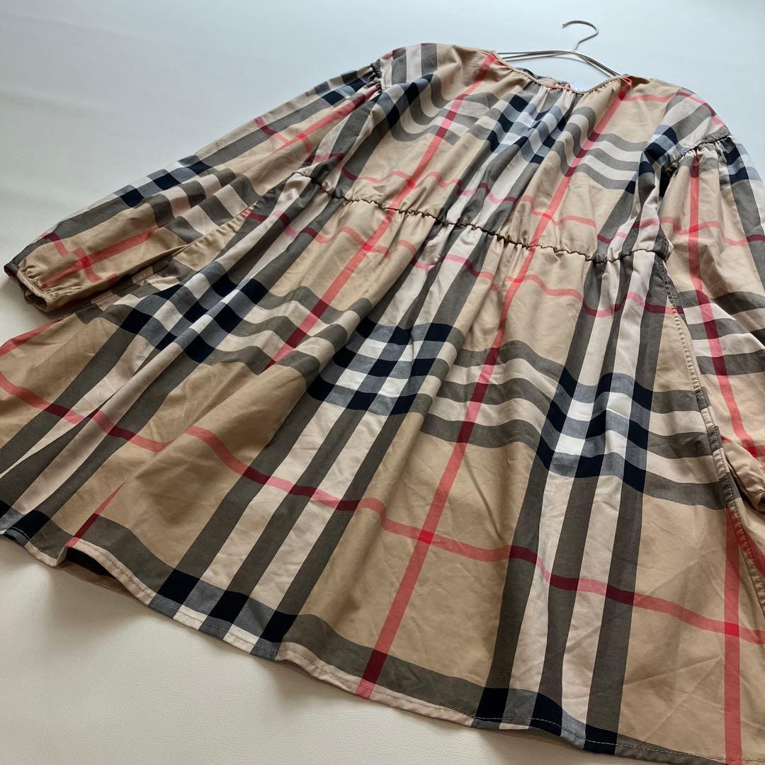 現行　美品　Burberry ワンピース　14Y 164㎝ キッズ　大人可