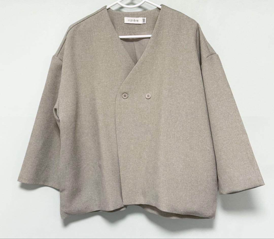 【美品】riziere リジェール セットアップ 3点セット110cm SAND