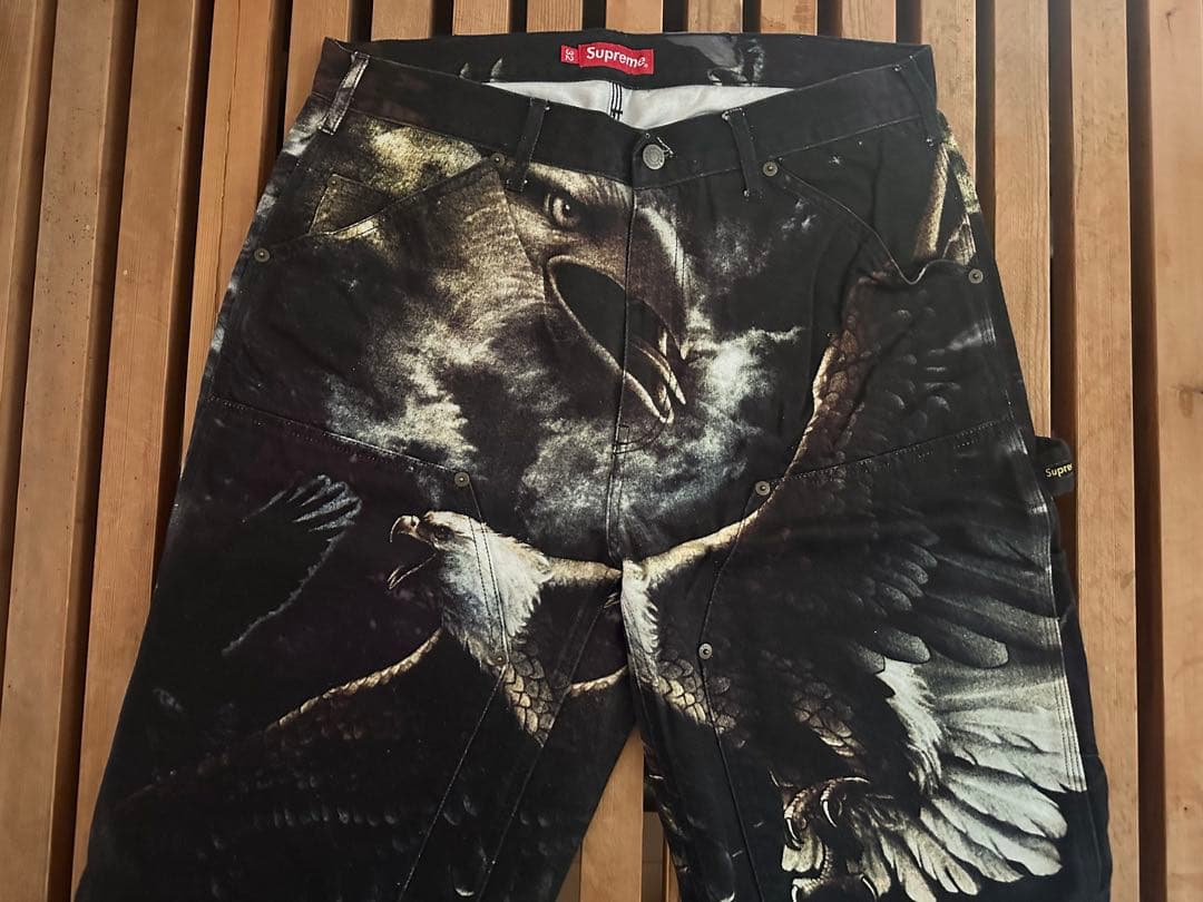 パンツ 32 Supreme Eagle Double Knee Painter