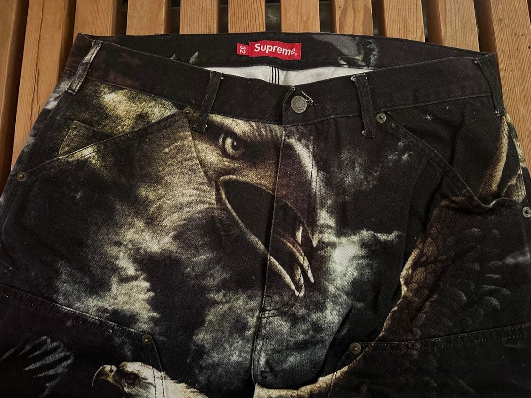 パンツ 32 Supreme Eagle Double Knee Painter