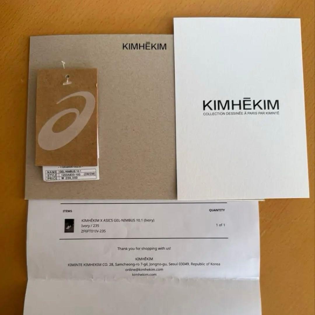 KIMHEKIM × Asics Gel-Nimbus 10.1 23.5cm
