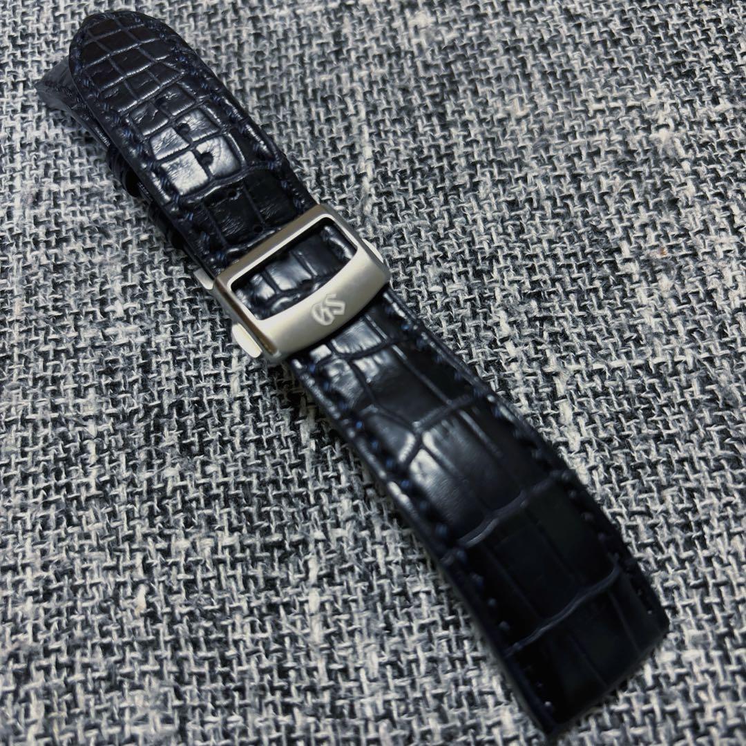 グランドセイコー　純正　本革ベルト　バックル